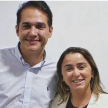 Deputado estadual Kleber Rodrigues e Samanda Alves. Foto: reprodução